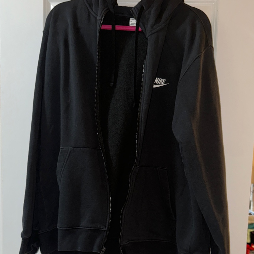 Nike Black Full-Zip Hoodie